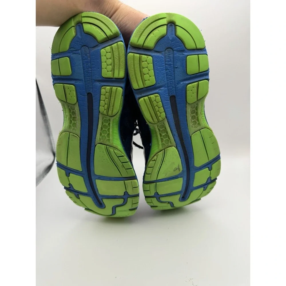 ASICS Gel Nimbus 19 Men's Size 8 Blue Green Running Shoes Athletic Sneakers